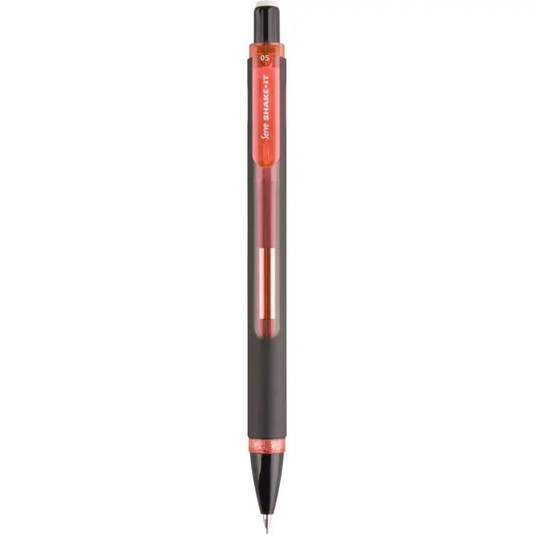 Serve Shake-it Mekanik Kurşun Kalem 0.5 Mm Siyah-Kırmızı-1