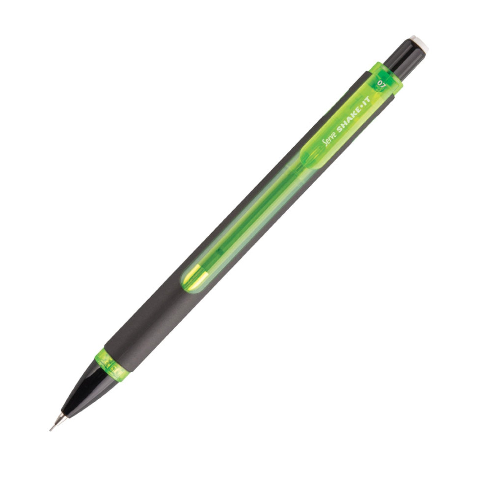 Serve Shake İt Versatil Uçlu Kalem 0.7 Mm Siyah Yeşil-1
