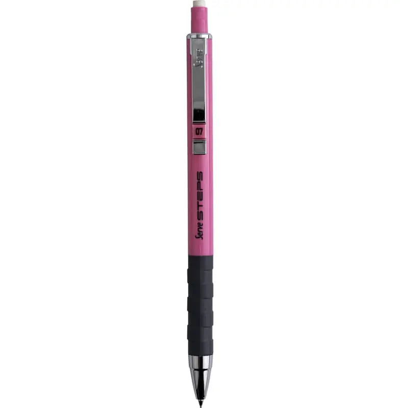 Serve Steps Versatil Uçlu Kalem 0.7 Mm Fosforlu Pembe