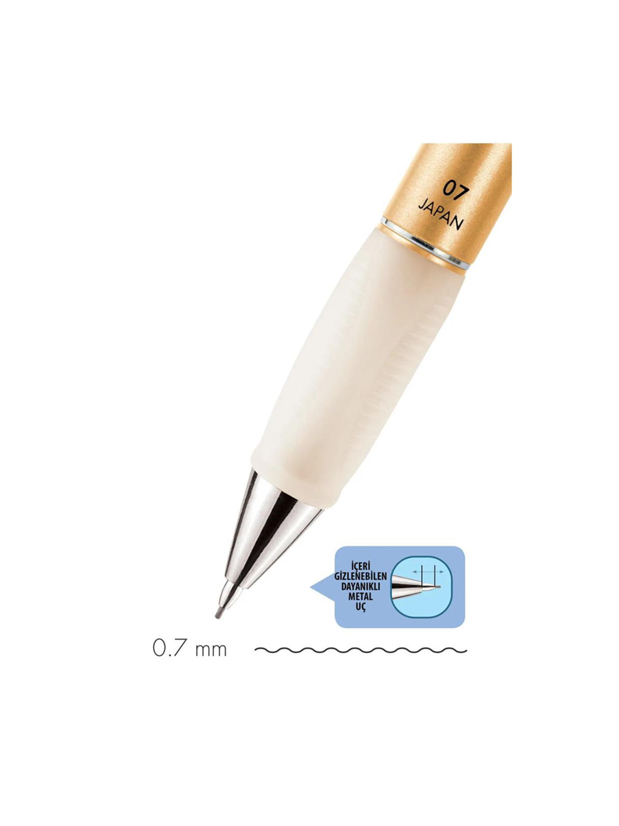 Serve Versatil Kalem Deep 0.7 MM Metalik Asıl Altın-3