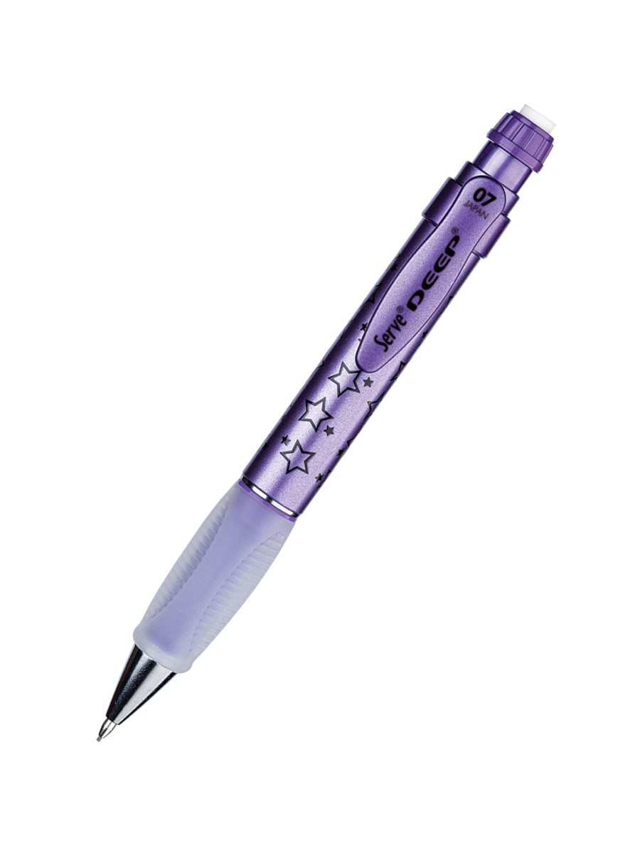Serve Versatil Kalem Deep 0.7 MM Metalik Mor Yıldız