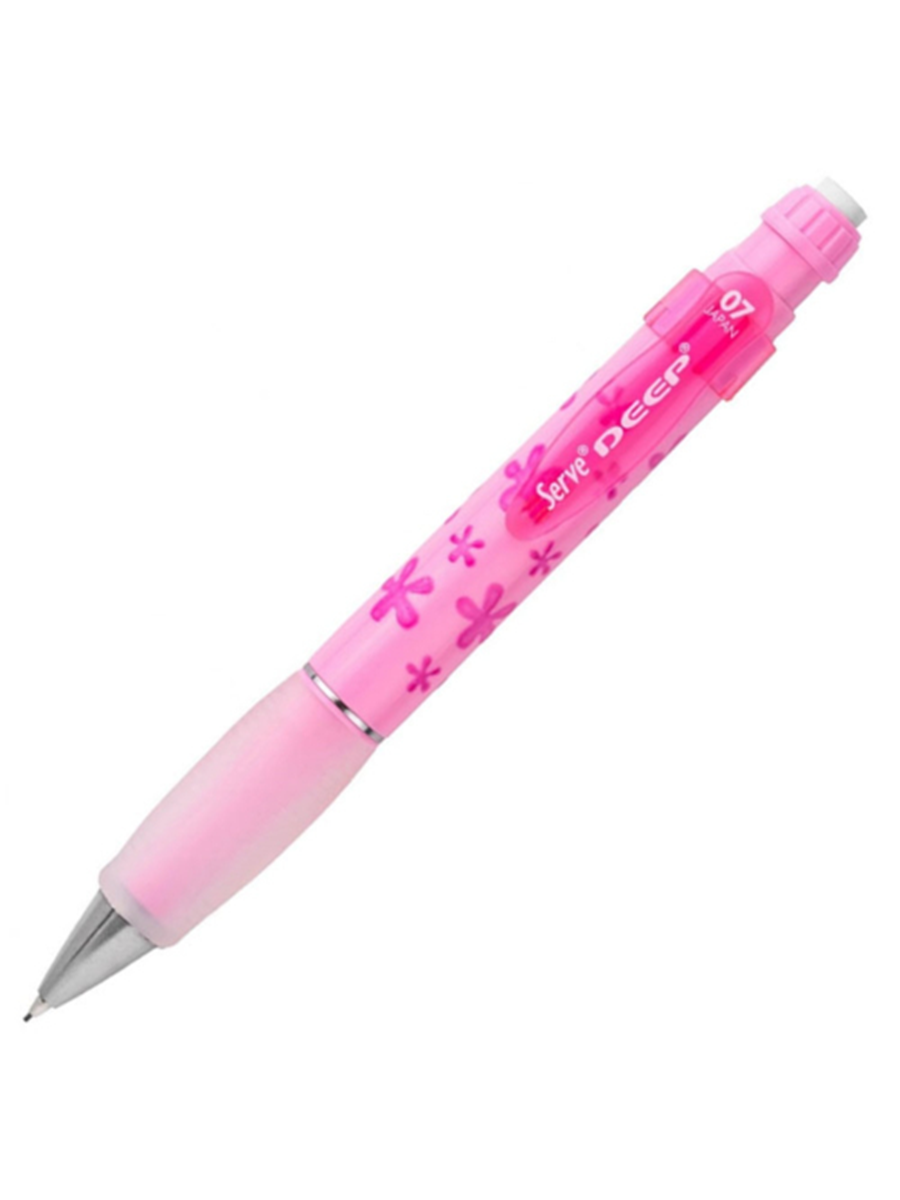 Serve Versatil Kalem Deep 0.7 MM Şeker Pembe Ciçek-1