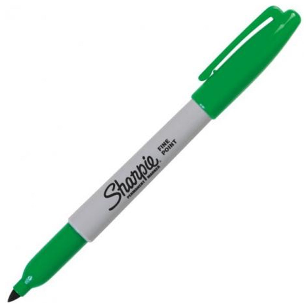 Sharpie Fine Permanent Markör Yuvarlak Uç Yeşil S0810960-1