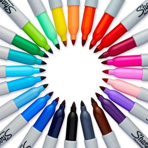 Sharpie Markör Permanent Fine Karışık Renk 12 Lİ 2065404-3