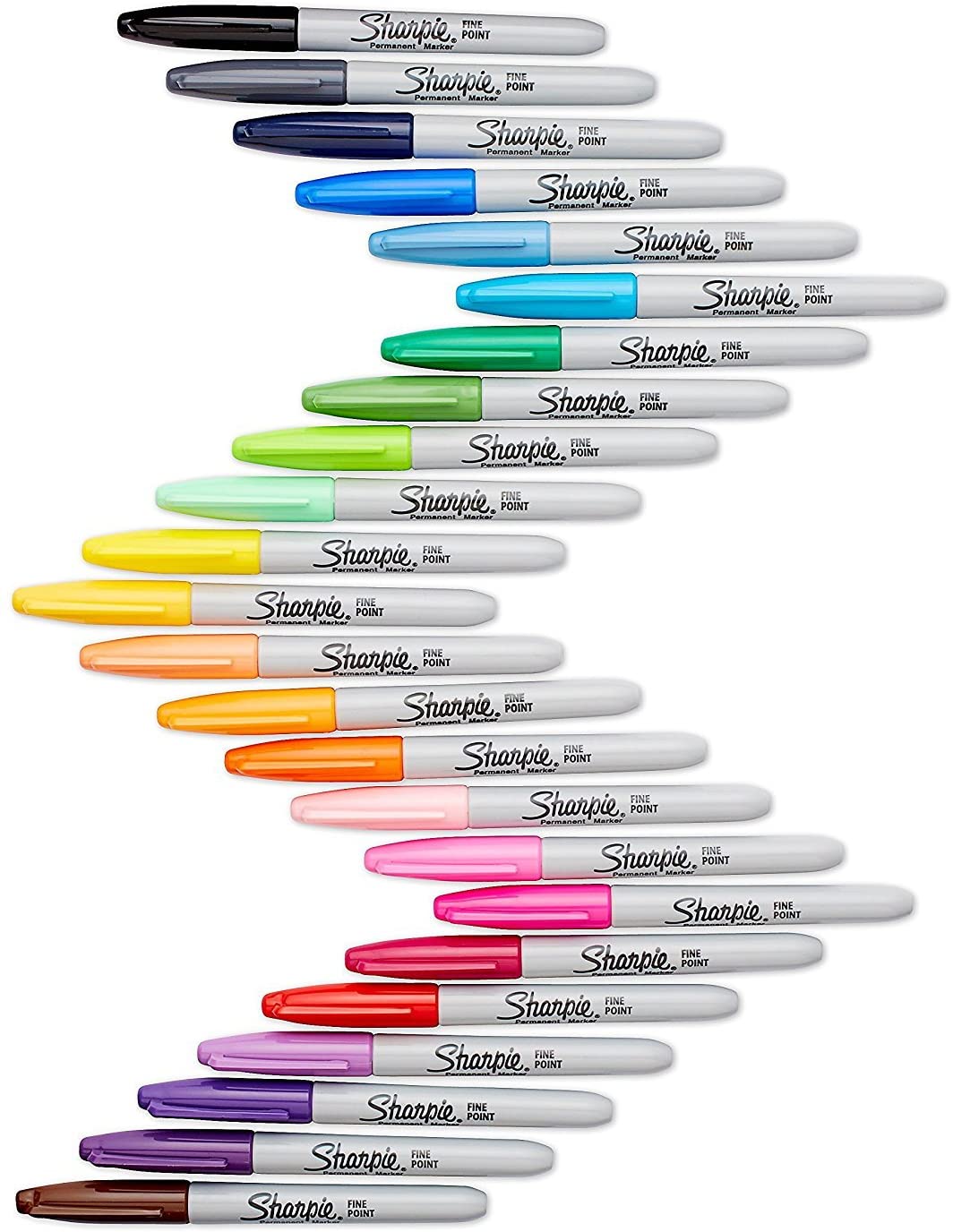 Sharpie Markör Permanent Fine Karışık Renk 24 LÜ 2065405