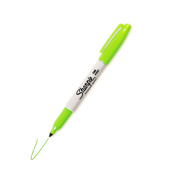 Sharpie Markör Permanent Fine Limon Yeşil 1740641-1