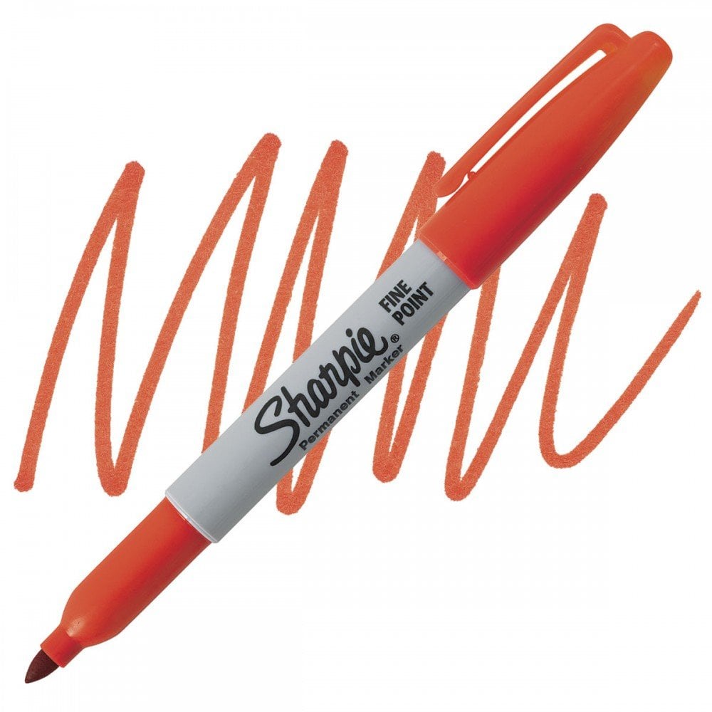 Sharpie Markör Permanent Fine Optik Turuncu 1954316-1