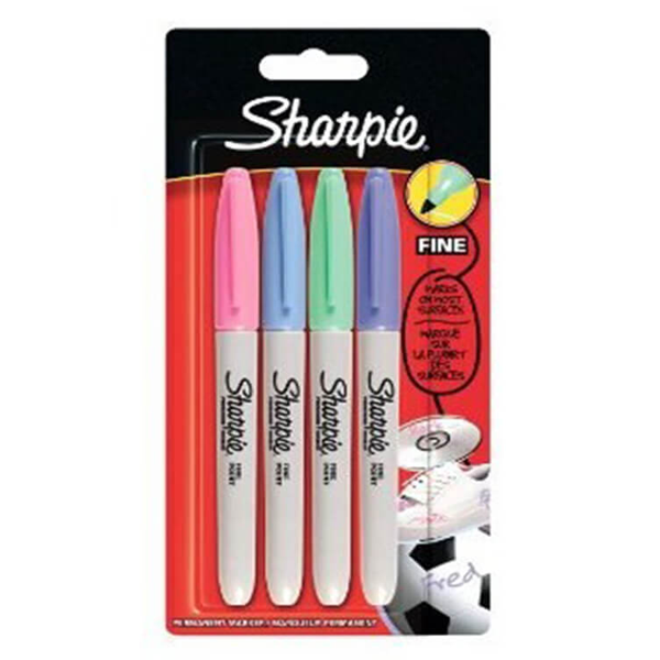 Sharpie Markör Permanent Fine Pastel Renkler 4 LÜ 2065402Sharpie Markör Permanent Fine Pastel Renkler 4 Lü 2065402-1