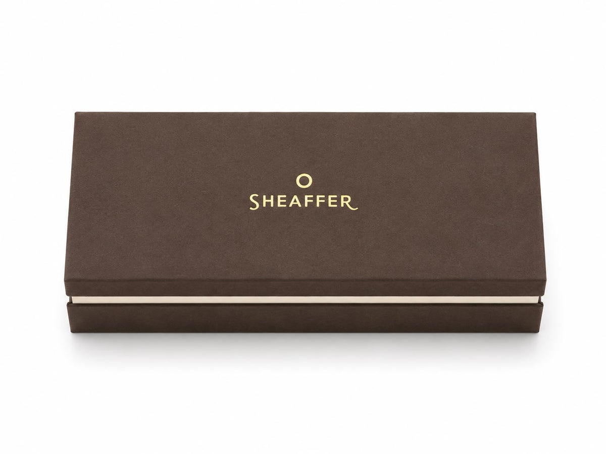 Sheaffer 100 Coffee Edition Hediye Kutulu Dolma Kalem M Uç Mat Kahve PVD Detaylı E0937453