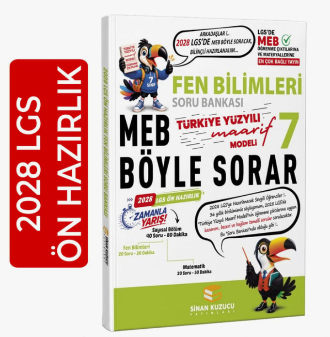 Sinan Kuzucu 7. Sınıf Fen Bilimleri Soru Bankası