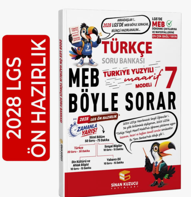 Sinan Kuzucu 7. Sınıf Türkçe Soru Bankası