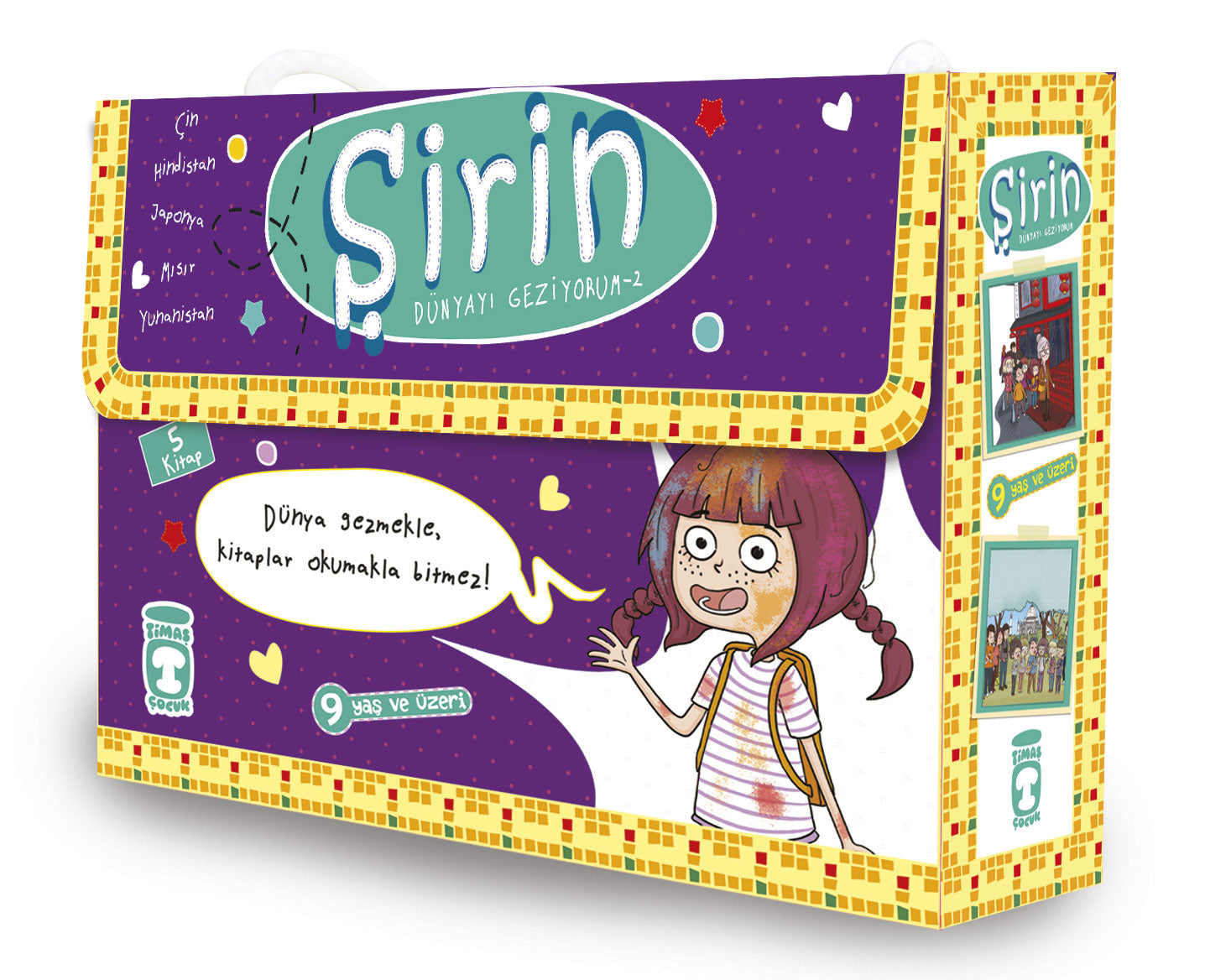 Şirin Dünyayı Geziyorum - Set (5 Kitap) Timaş Çocuk-1