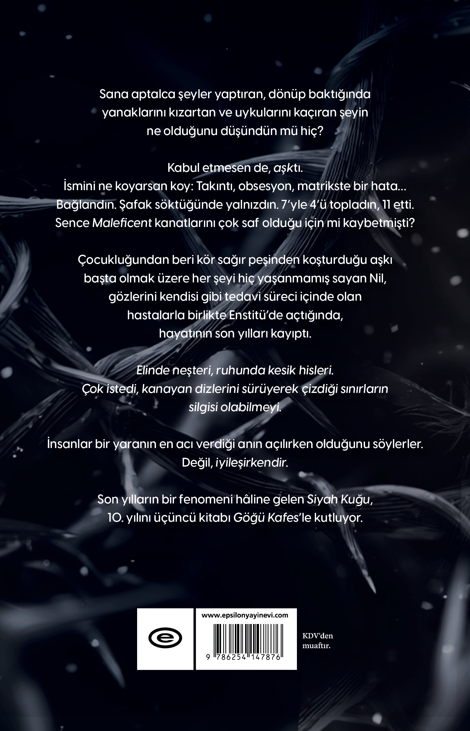 Siyah Kuğu 3 - Göğü Kafes Epsilon Yayınevi-1