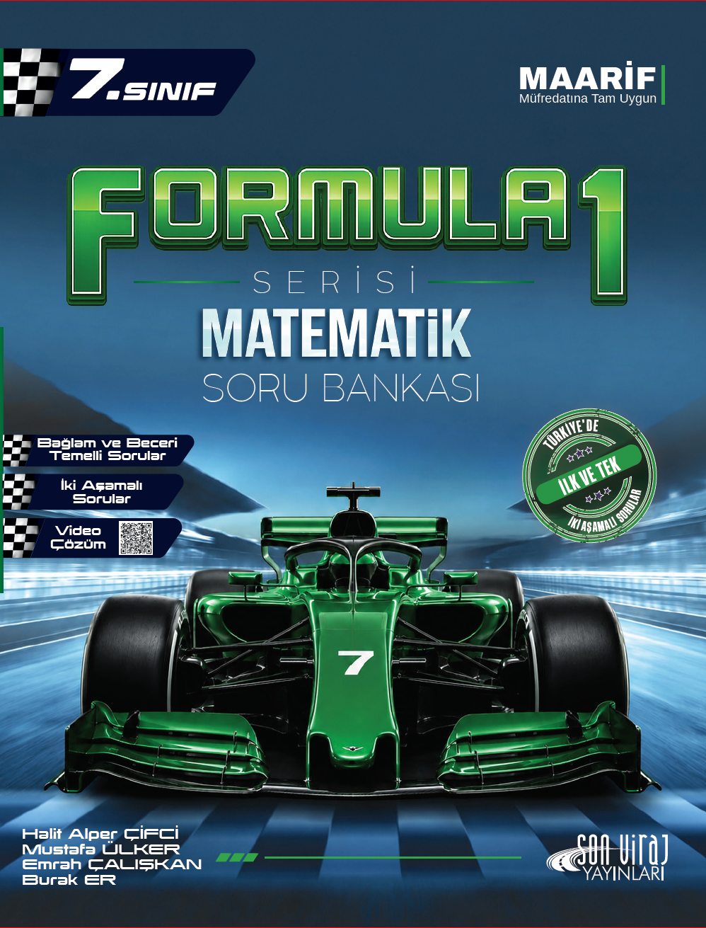 Son Viraj Yayınları 7. Sınıf Matematik Formula 1 Soru Bankası