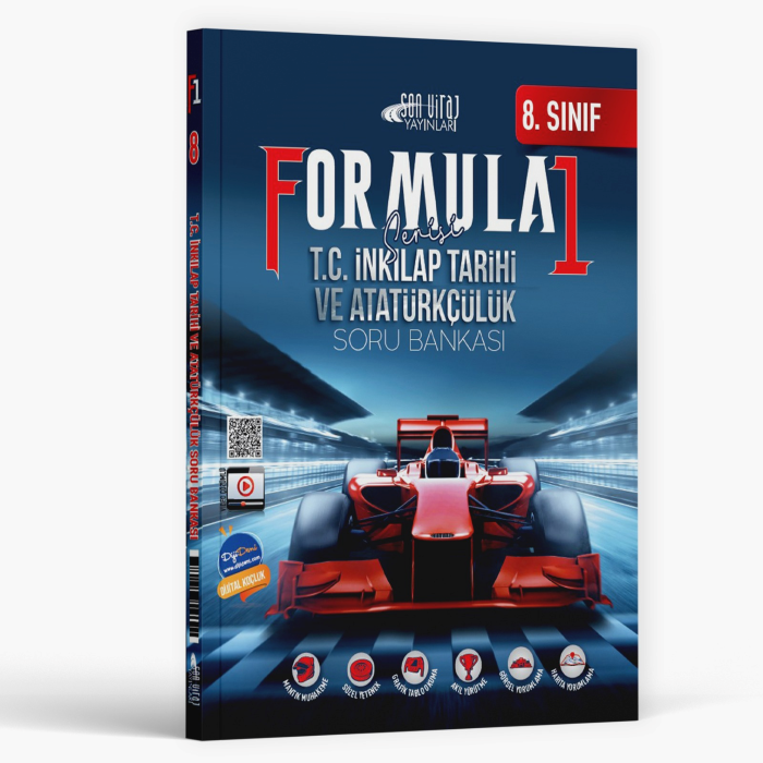 Son Viraj Yayınları 8. Sınıf T. C. İnkılap Tarihi ve Atatürkçülük Formula 1 Soru Bankası-1