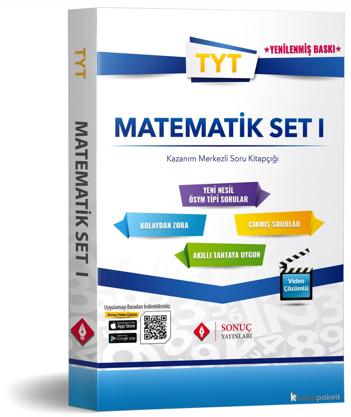 Sonuç Yayınları TYT Matematik Set 1 Kazanım Merkezli Soru Bankası Yenilenmiş Baskı-1