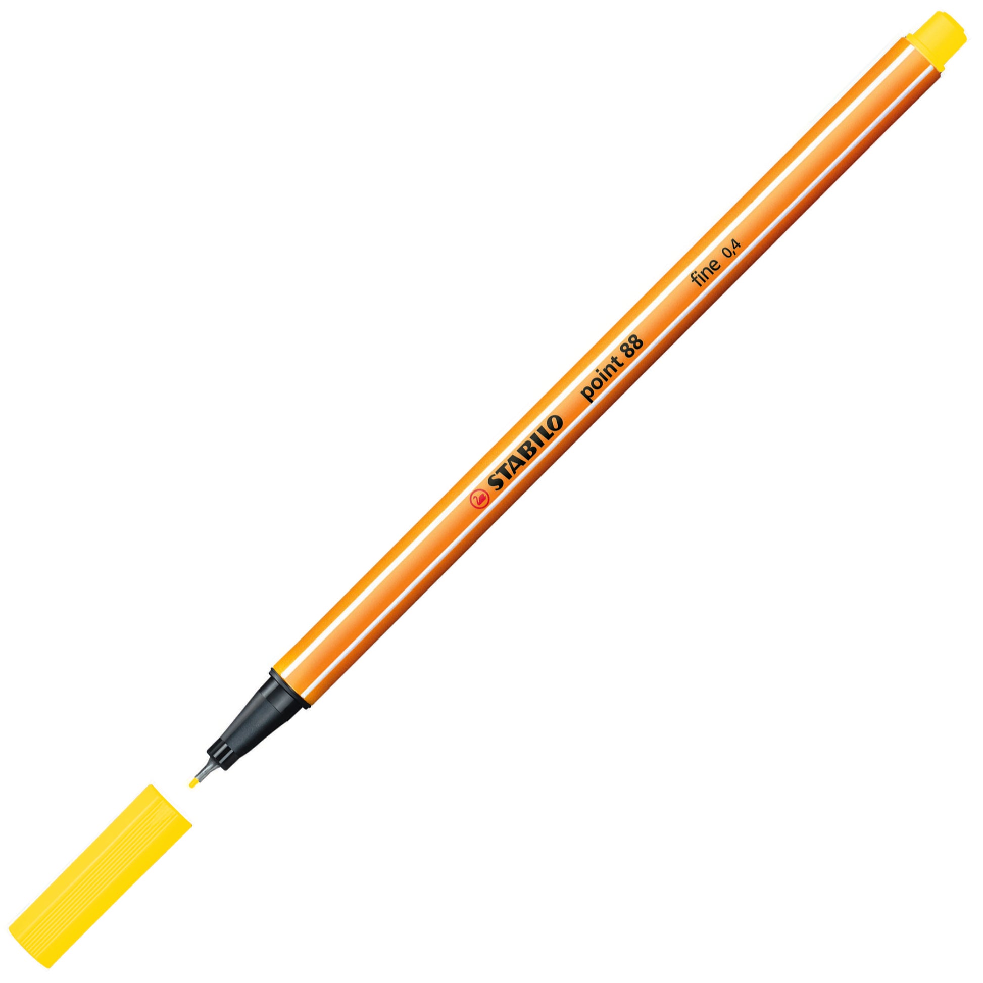 Stabilo Keçe Uçlu İnce Kalem 88 Point 0.4 MM Fosforlu Sarı 88/024-1