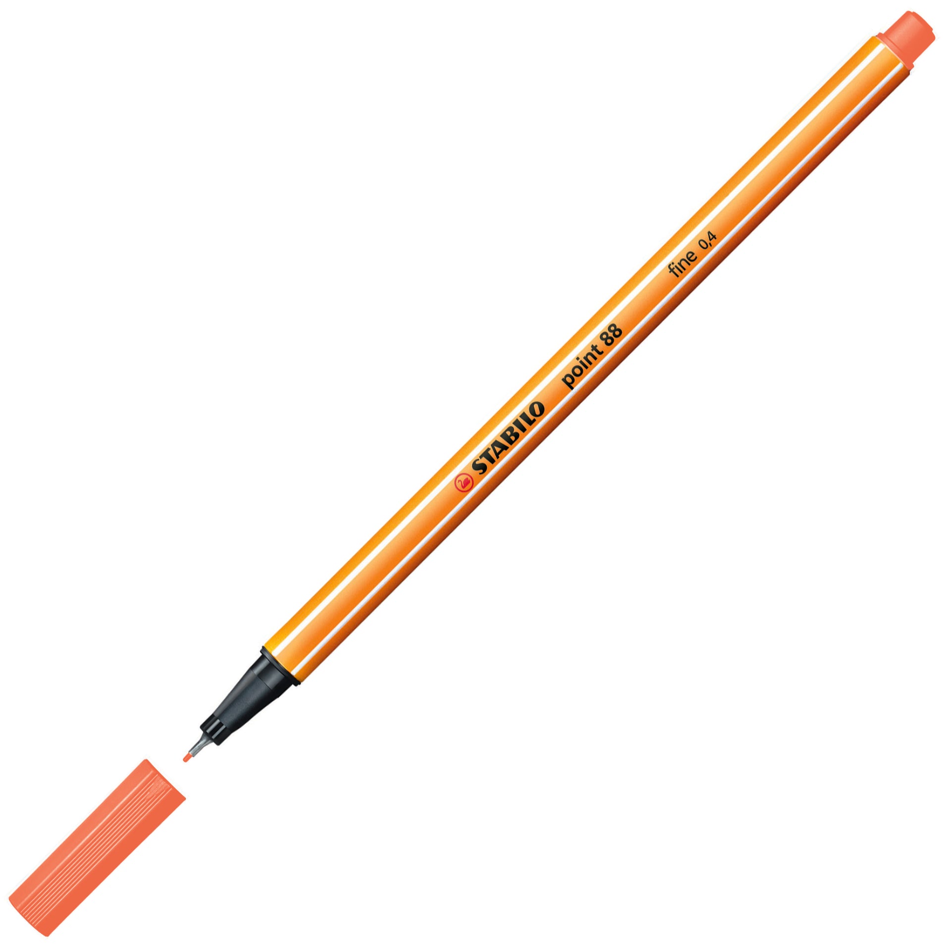 Stabilo Keçe Uçlu İnce Kalem 88 Point 0.4 MM Fosforlu Turuncu 88/054