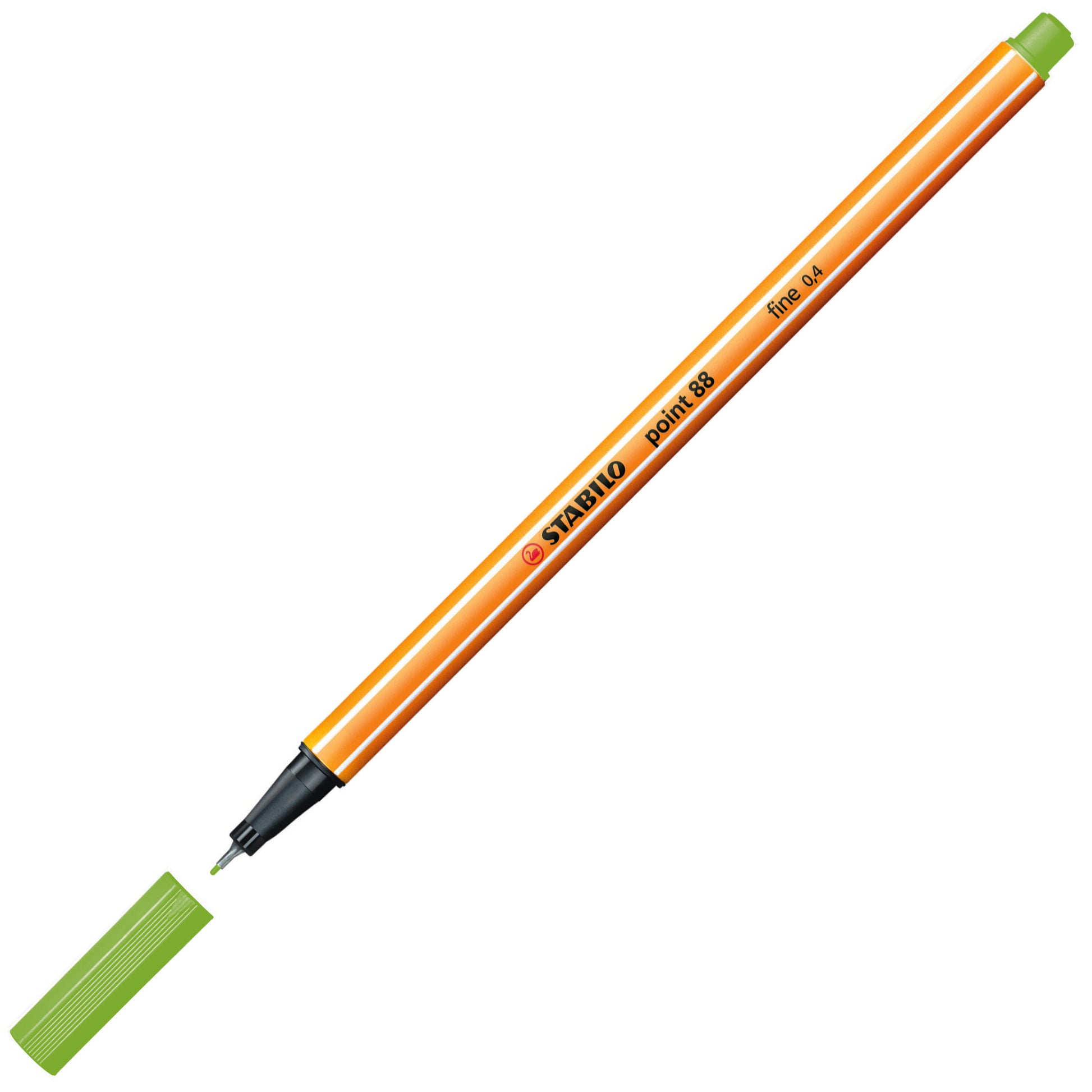 Stabilo Keçe Uçlu İnce Kalem 88 Point 0.4 MM Fosforlu Yeşil 88/033-1