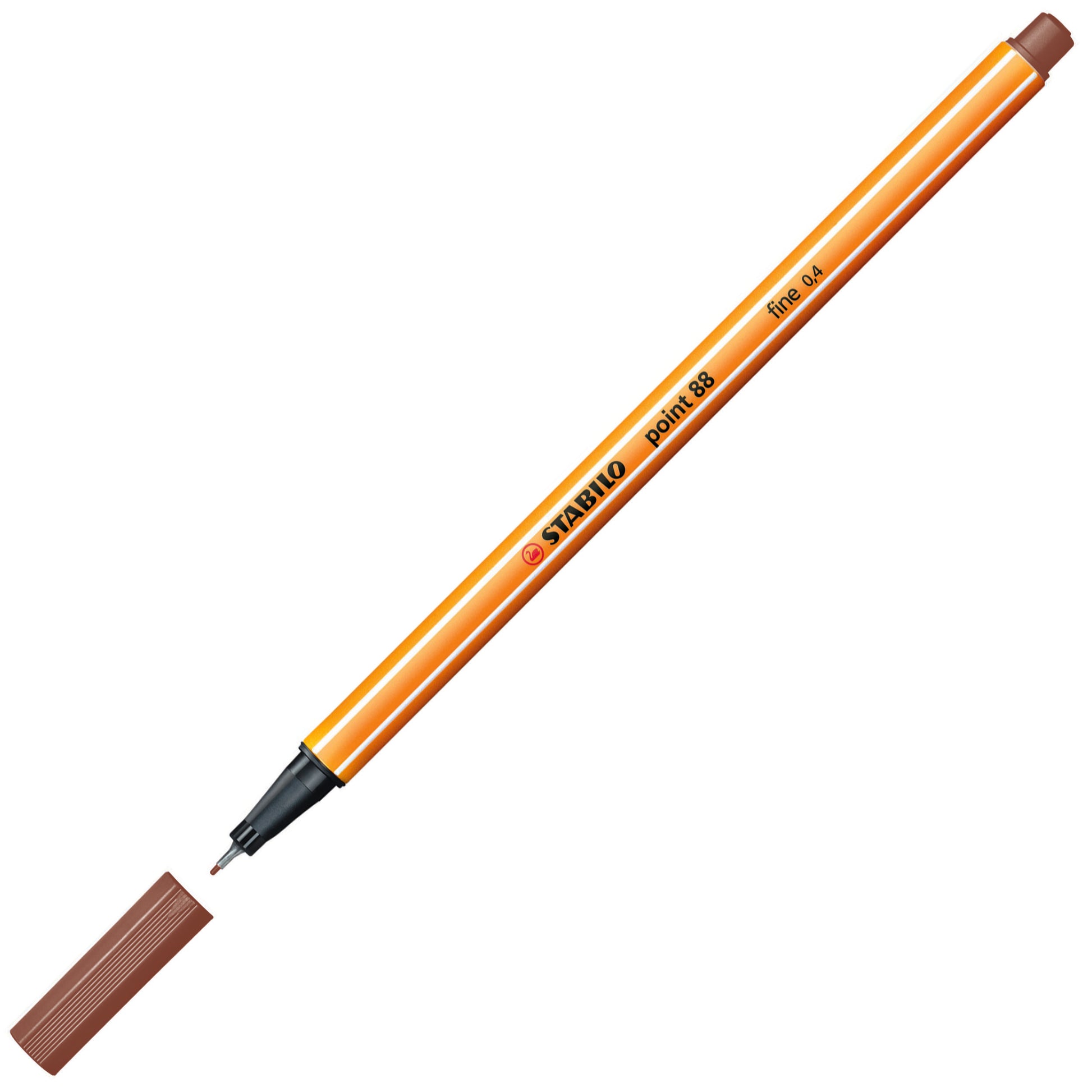 Stabilo Keçe Uçlu İnce Kalem 88 Point 0.4 MM Kan Kırmızısı 88/38-1