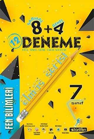 Startfen Yayınları 7. Sınıf Fen Bilimleri Elmas Serisi 12 Deneme