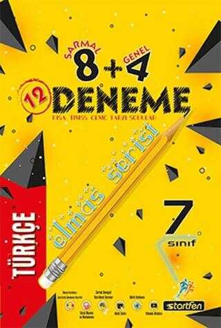 Startfen Yayınları 7. Sınıf Türkçe Elmas Serisi 12 Deneme-1