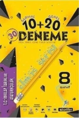 Startfen Yayınları 8. Sınıf T.C. İnkılap Tarihi ve Atatürkçülük Elmas Serisi 30 Deneme