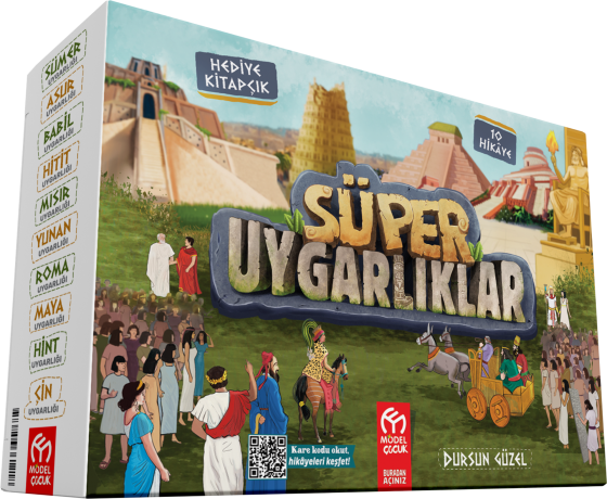 Süper Uygarlıklar Hikaye Seti 10 Kitap Model Çocuk Yayınları-1