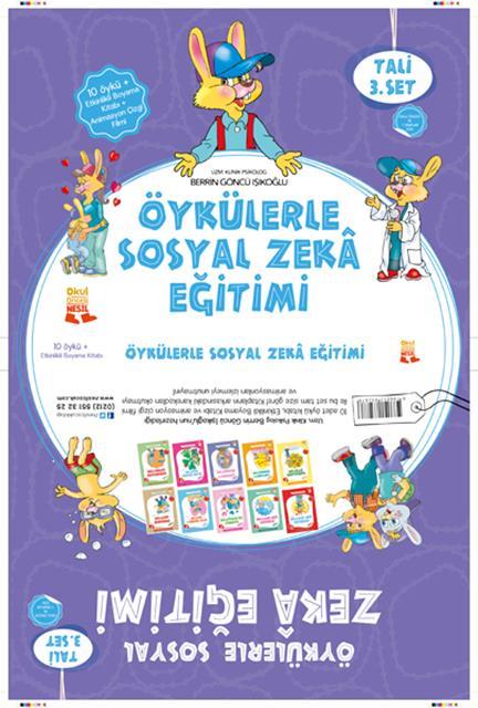 Tali 3 Öykülerle Sosyal Zeka Eğitimi Seti Nesil Çocuk Yayınları