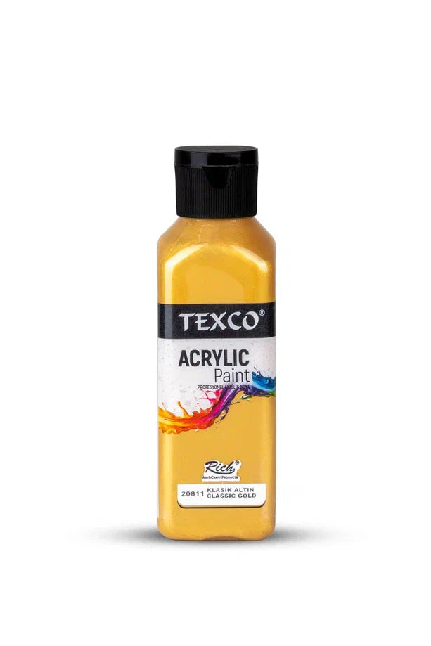 Texco Metalik Boya Klasik Altın 130 Ml