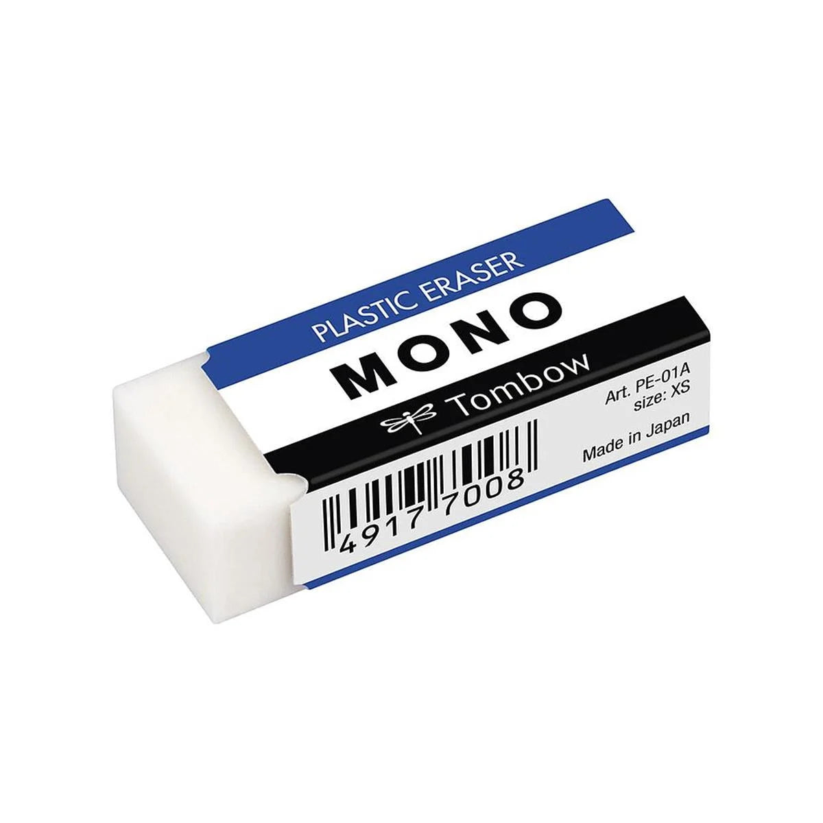 Tombow Silgi Mono 17x11x43 MM Beyaz PE-01AB