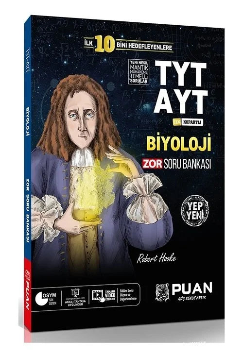 TYT AYT Biyoloji Zor Soru Bankası Puan Yayınları-1