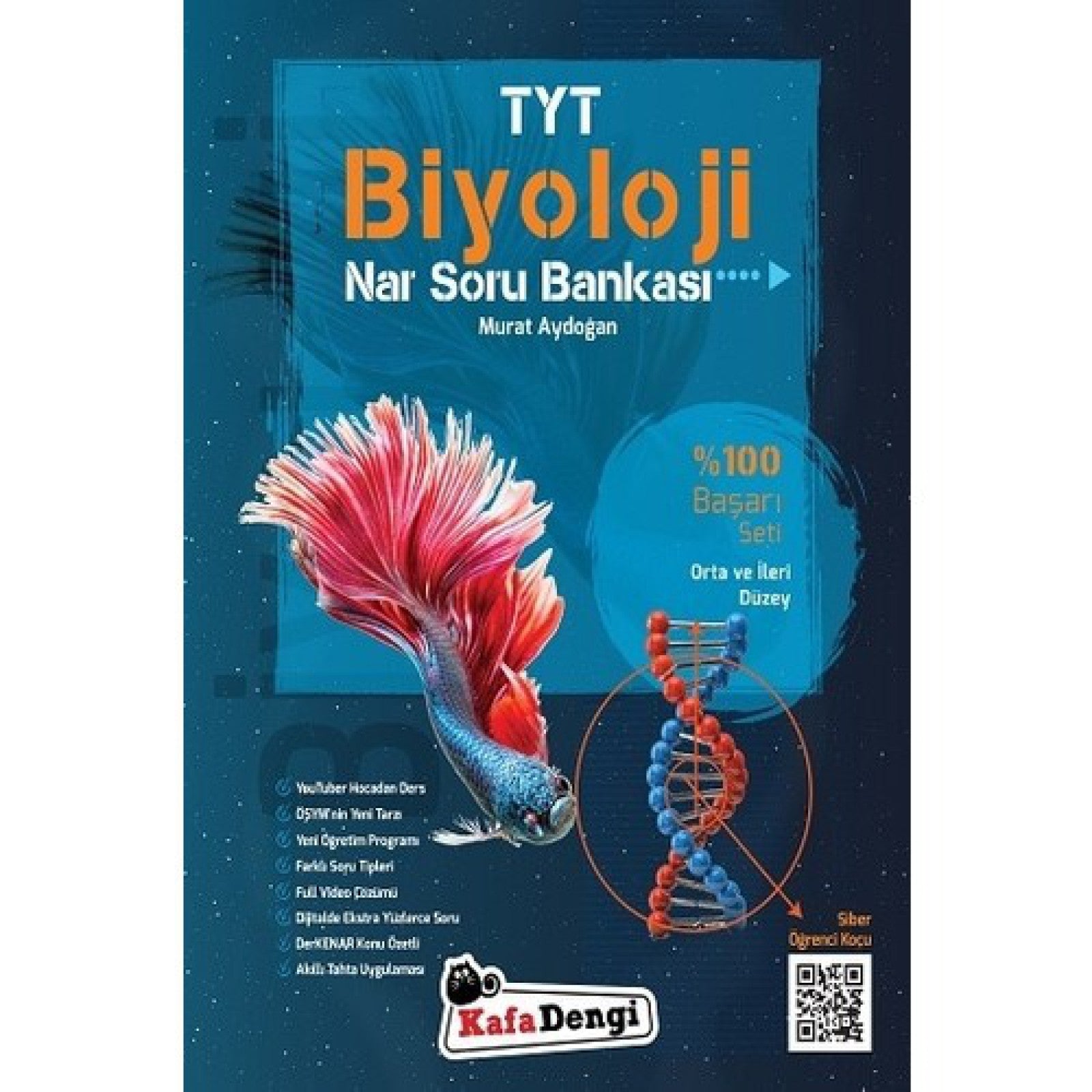 TYT Biyoloji Soru Bankası Yeni Orta ve İleri Düzey Kafadengi Yayınları-1