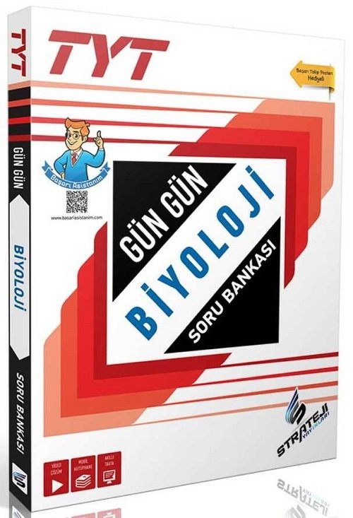 TYT Gün Gün Biyoloji Soru Bankası Strateji Yayınları-1