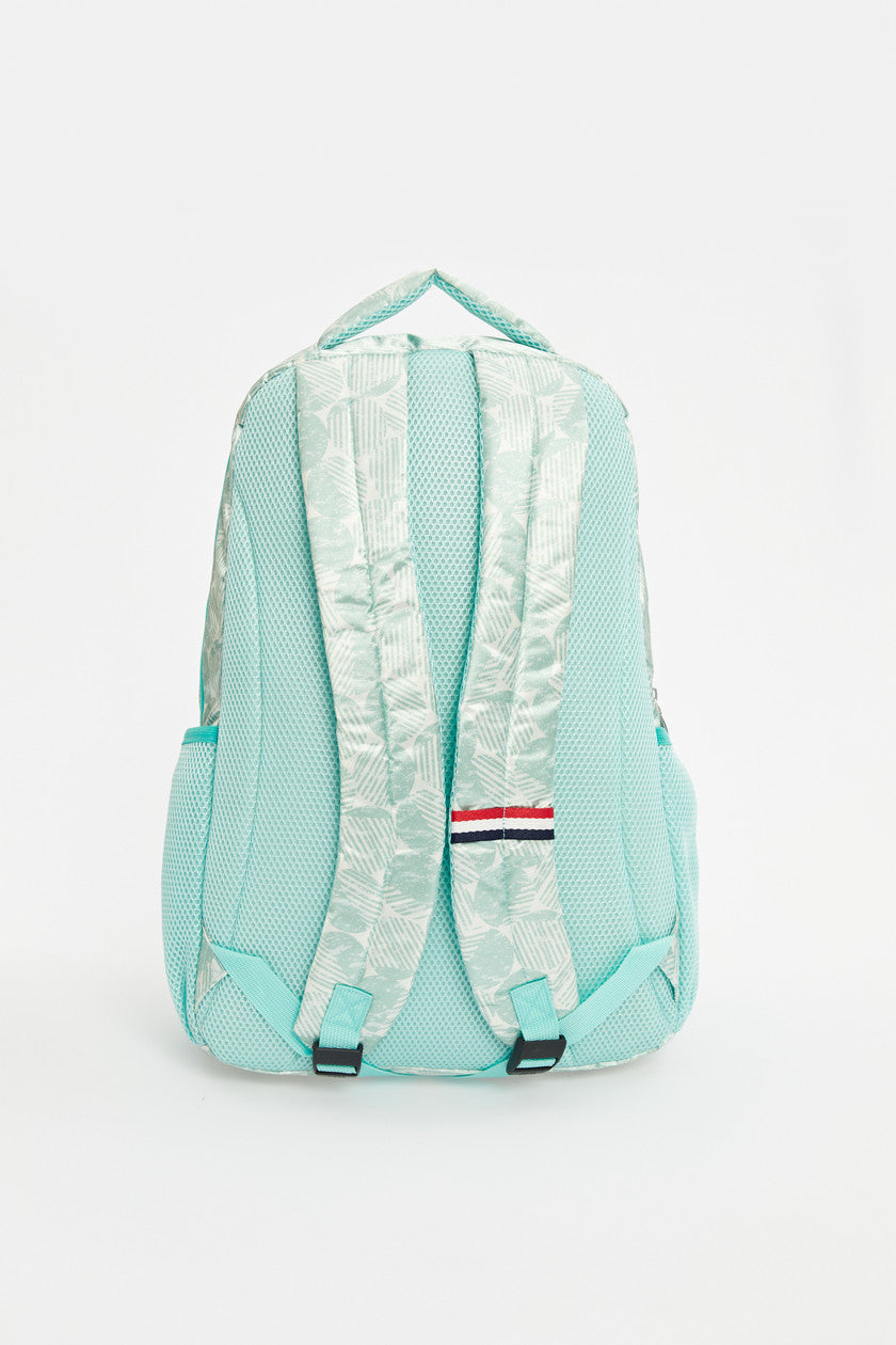 U.S. Polo Assn. Mavi Desenli Sırt Çantası PLÇAN23156-3