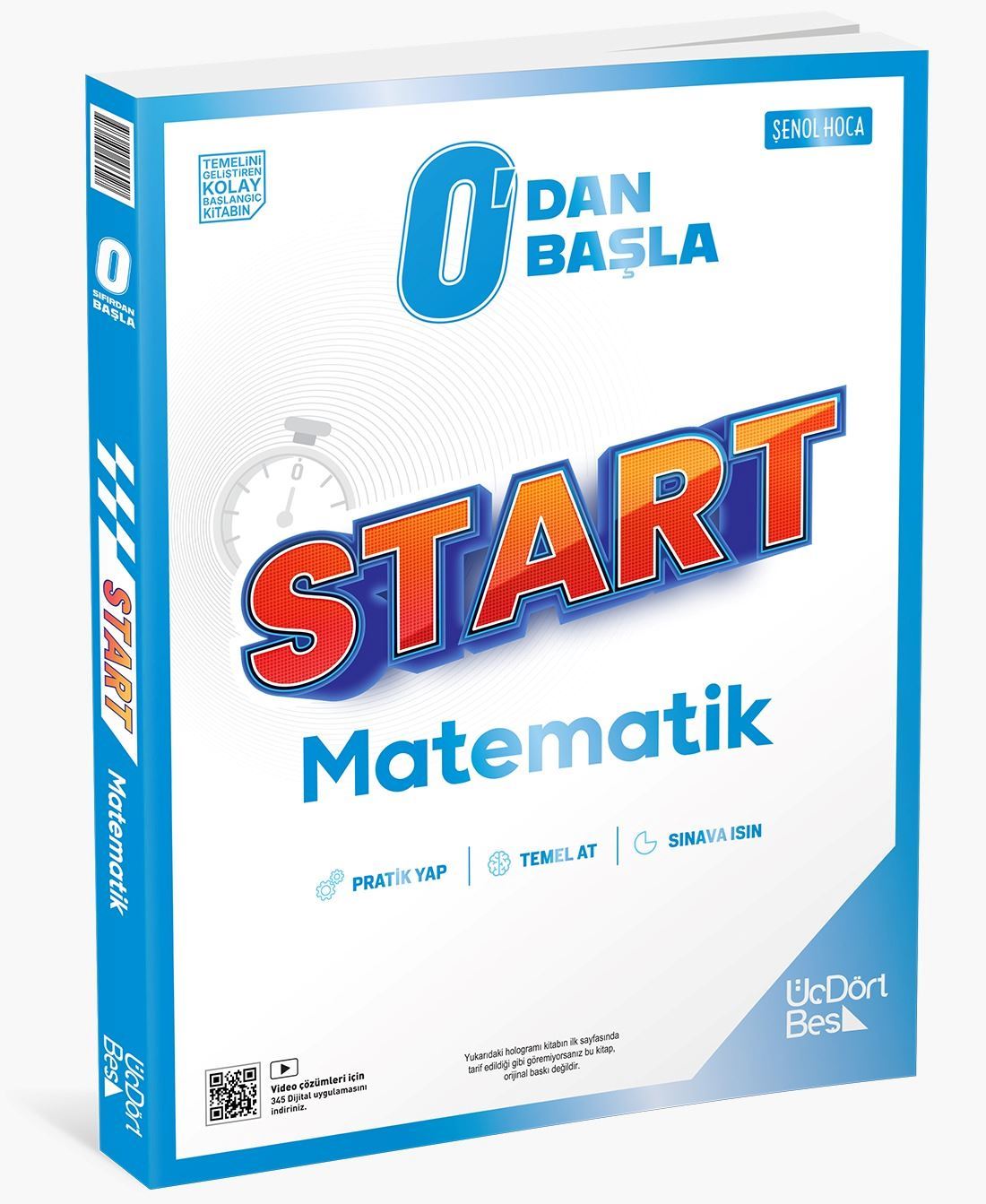 ÜçDörtBeş Yayınları Sıfırdan Başla Start Matematik-1