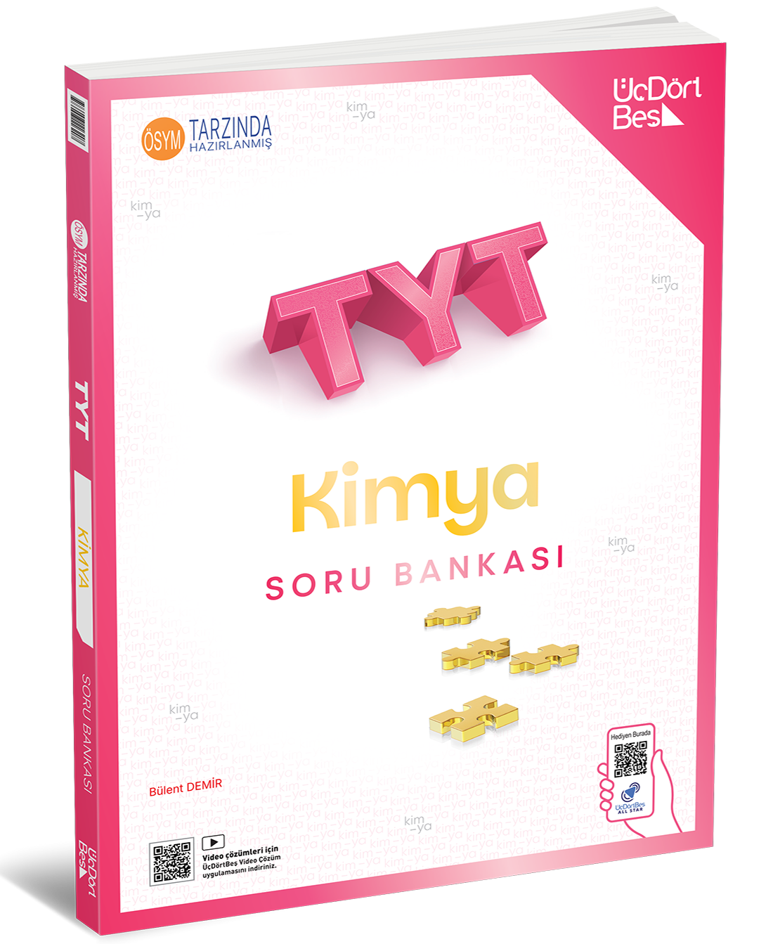 ÜçDörtBeş Yayınları TYT Kimya Soru Bankası-1