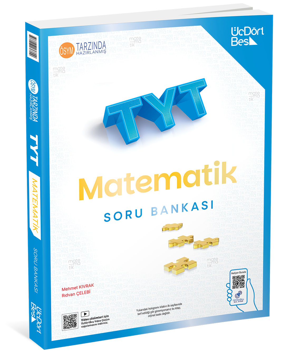 ÜçDörtBeş Yayınları TYT Matematik Soru Bankası-1
