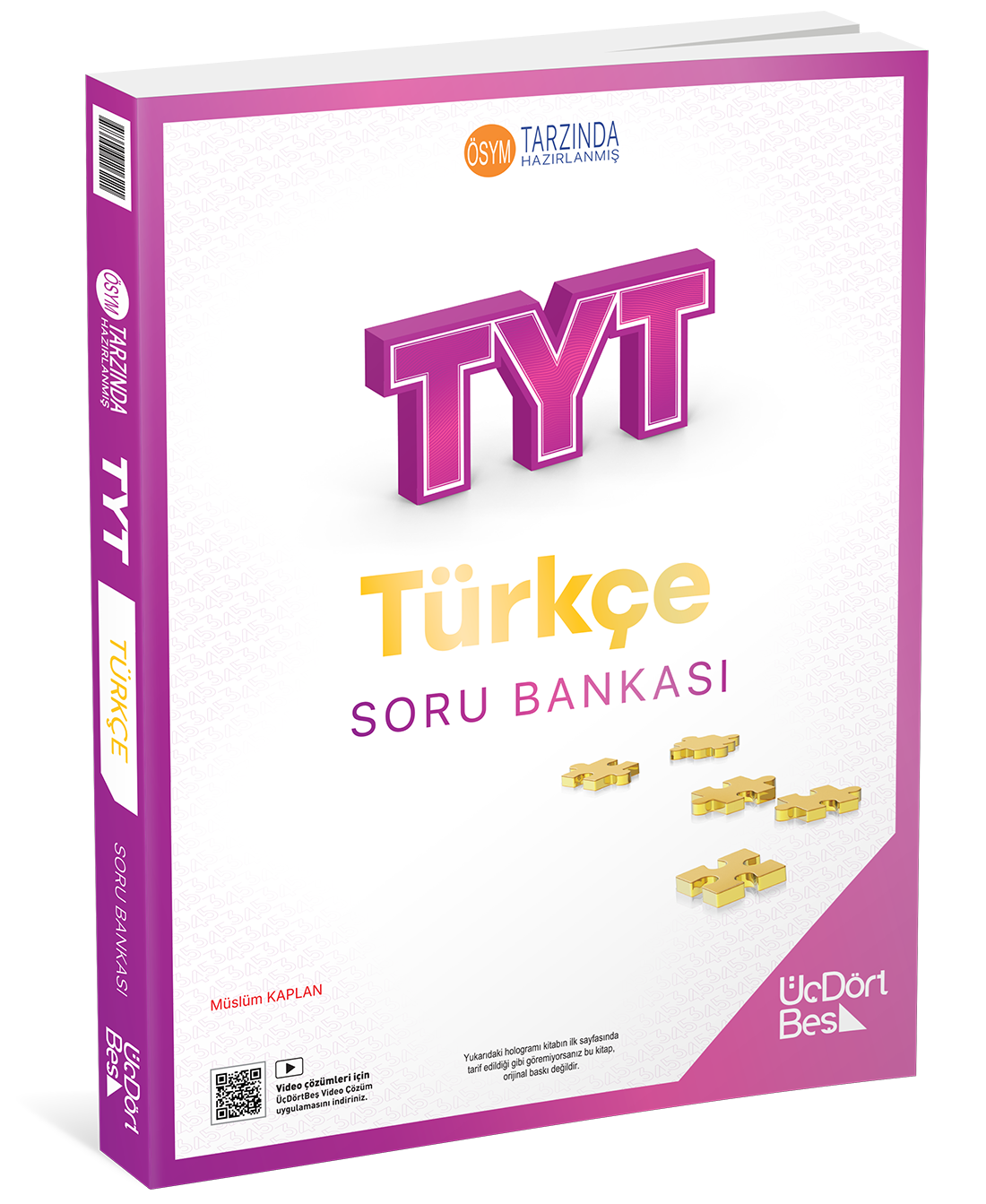 ÜçDörtBeş Yayınları TYT Türkçe Soru Bankası-1