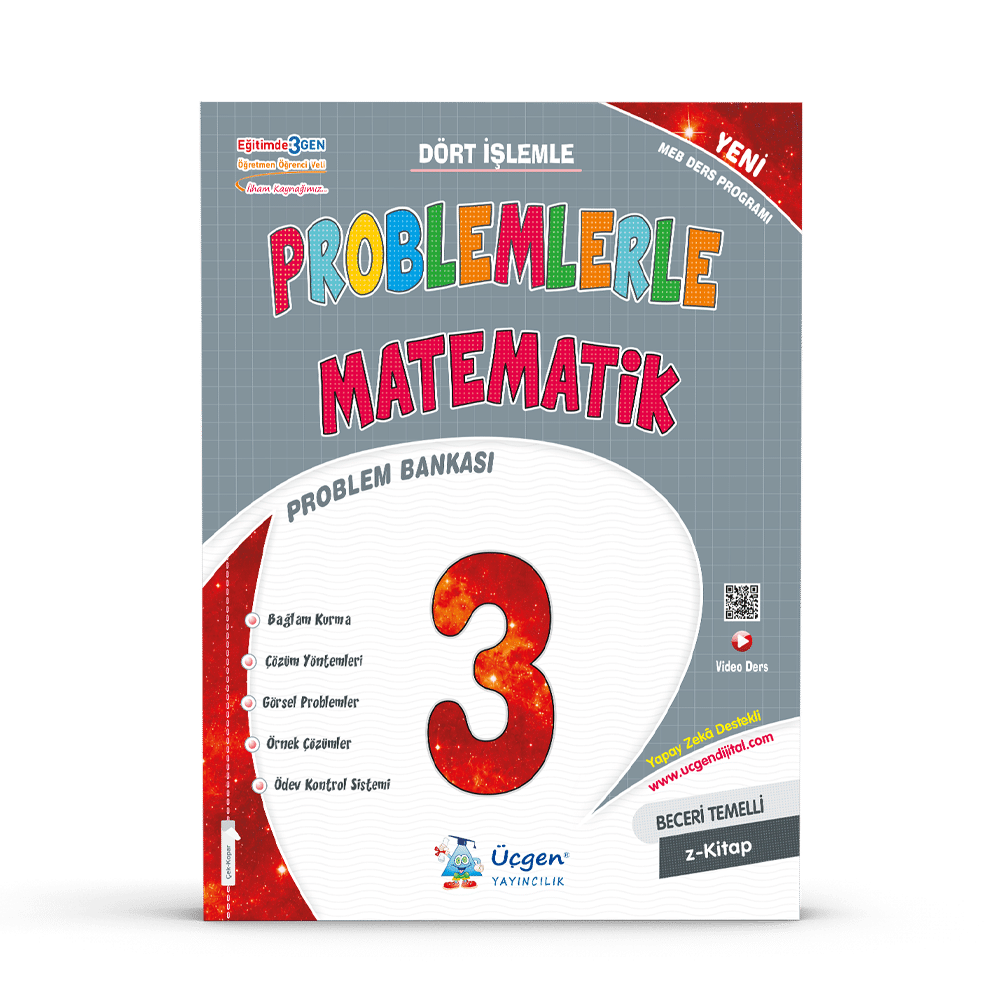 Üçgen Yayıncılık 3. Sınıf Problemlerle Matematik