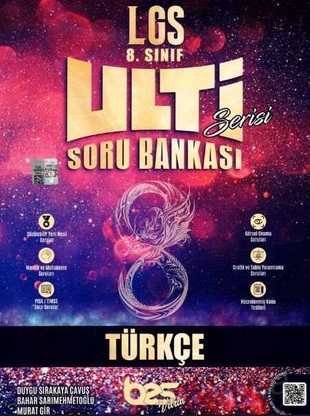 Ulti Yayınları 8. Sınıf LGS Türkçe Soru Bankası