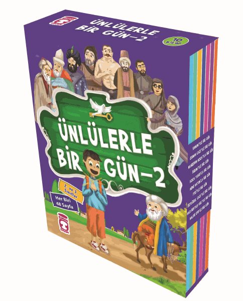 Ünlülerle Bir Gün 2 (10 Kitap) Timaş Çocuk - İlk Çocukluk-1