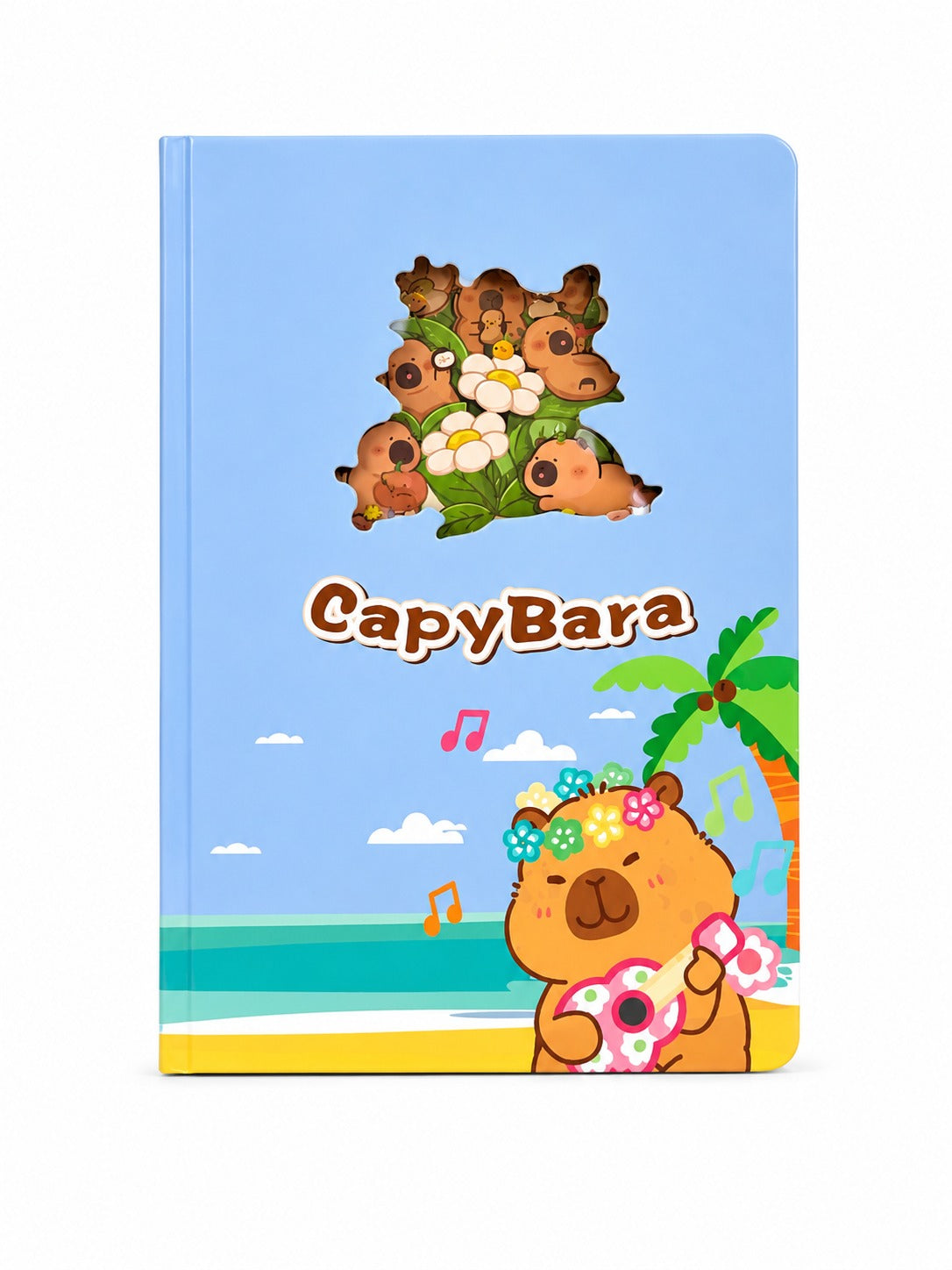 Vagonlife 3D Capybara Temalı Defter-1
