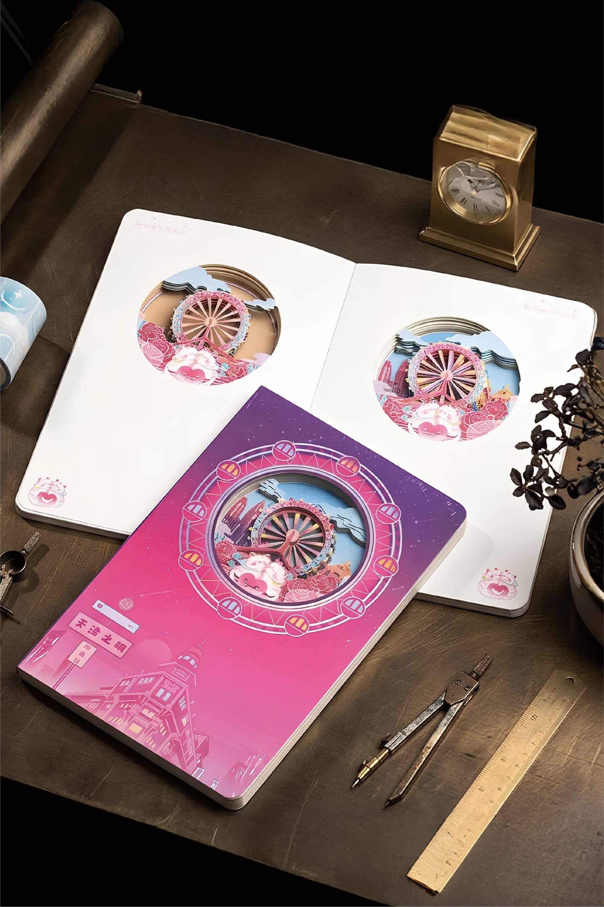 Vagonlife 3d Dönme Dolap Temalı Defter-1