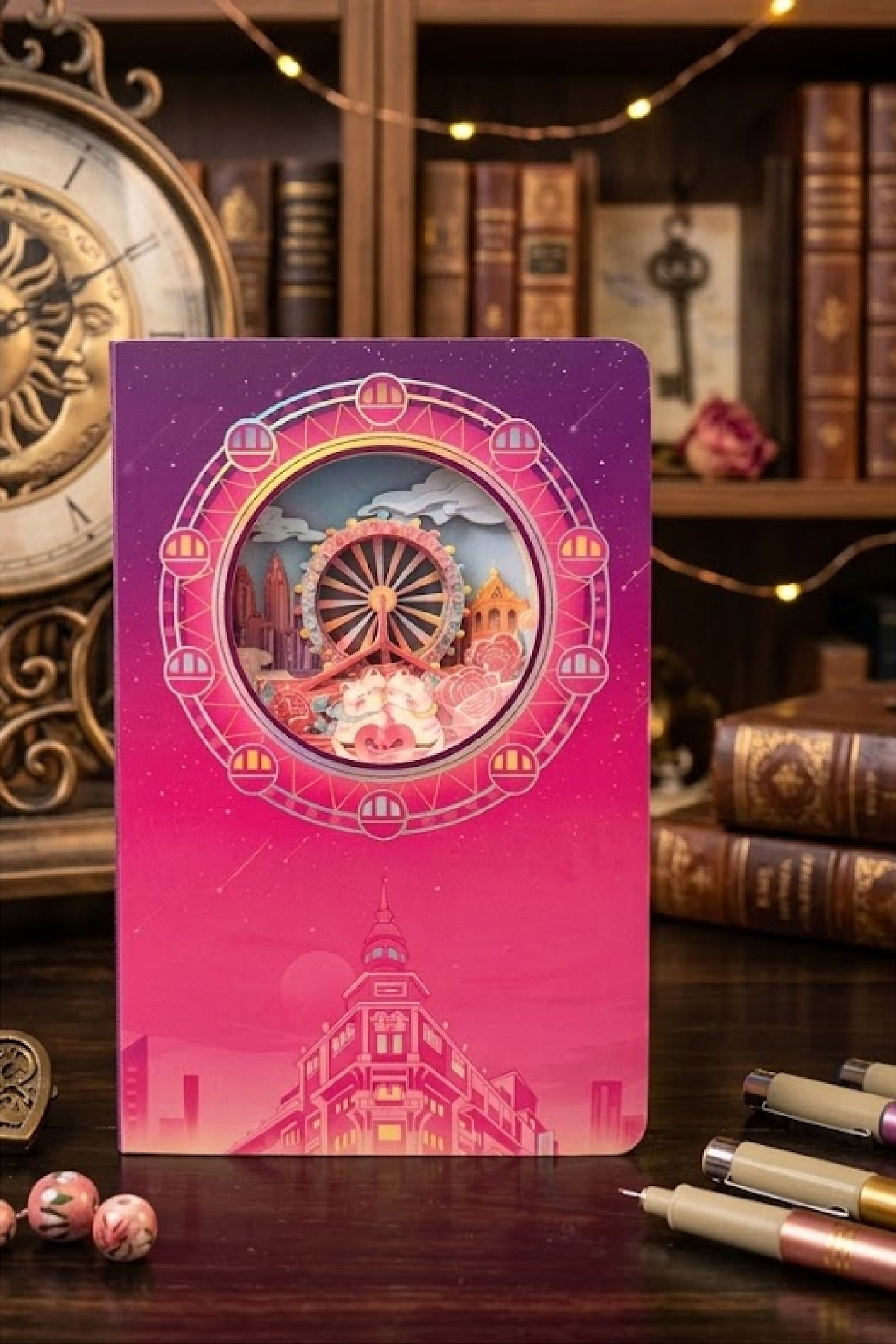 Vagonlife 3d Dönme Dolap Temalı Defter-2