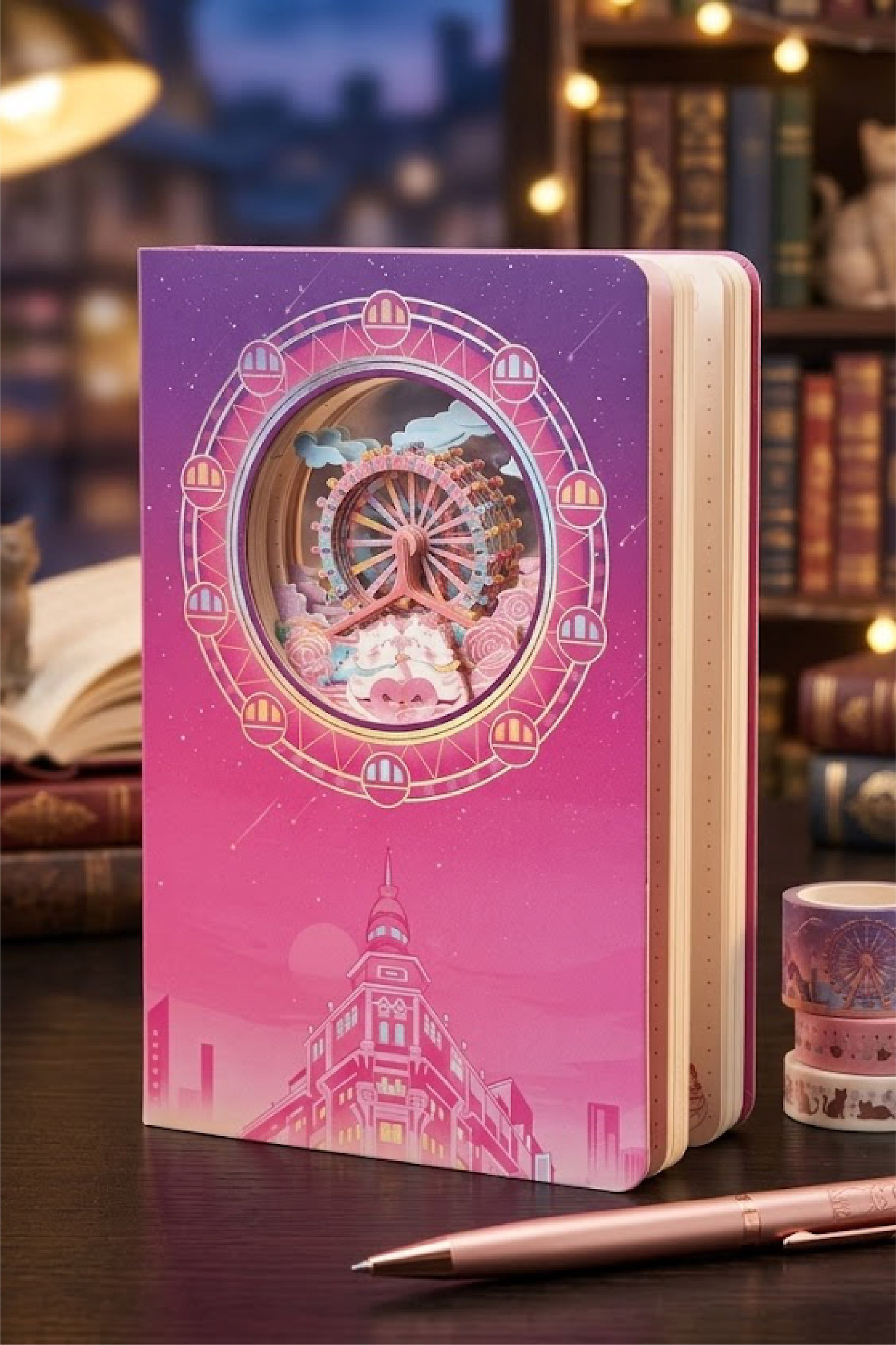 Vagonlife 3d Dönme Dolap Temalı Defter-4