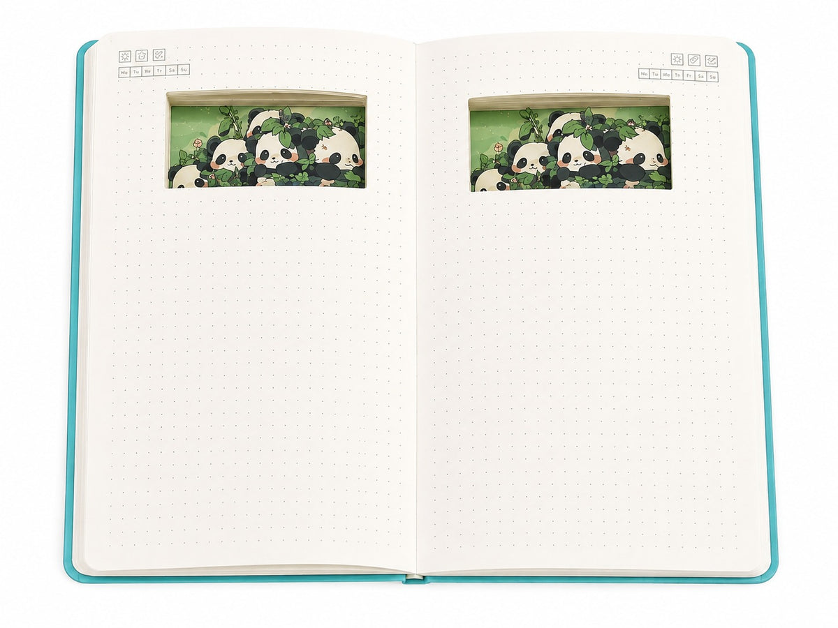 Vagonlife 3D Hi Panda Temalı Defter-6
