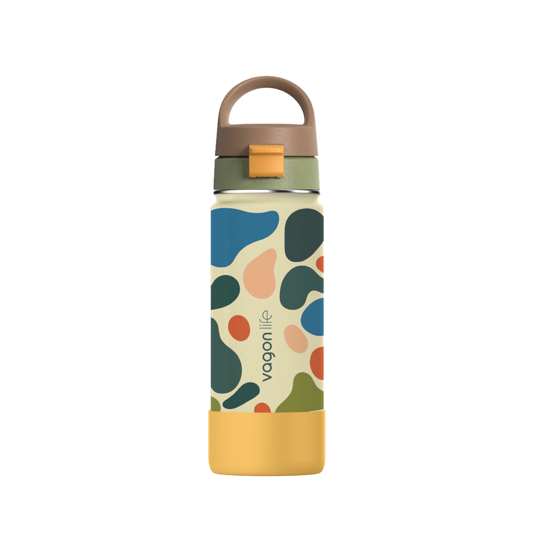 Vagonlife 550 Ml Çelik Termos Bej VGN1109