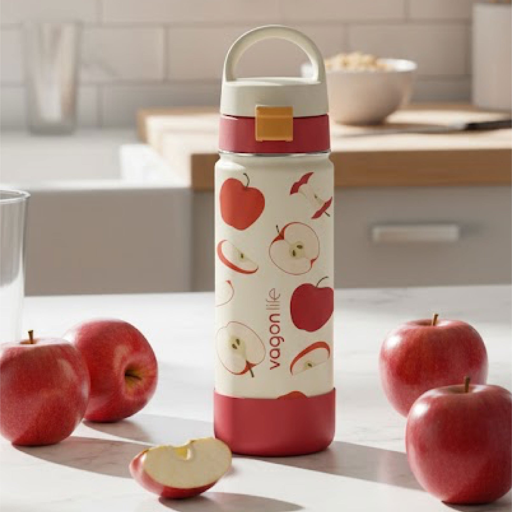 Vagonlife 550 Ml Çelik Termos Ekru Vgn-1109-1