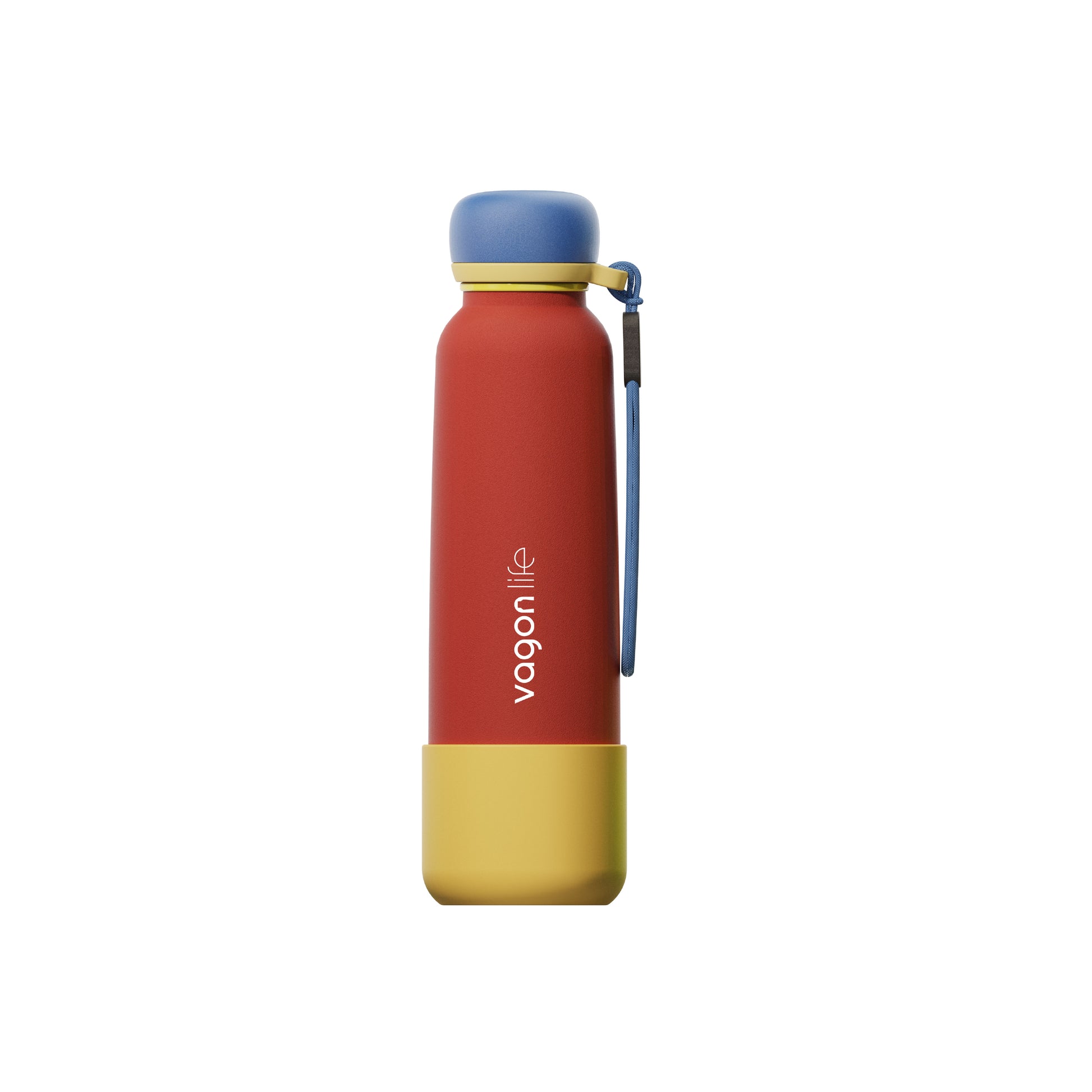 Vagonlife 750 Ml Çelik Termos Kırmızı Vgn-1106-1
